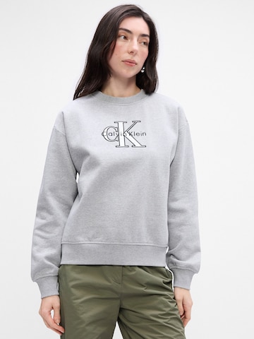 Calvin Klein Jeans Sweatshirt in Grau: Vorderseite