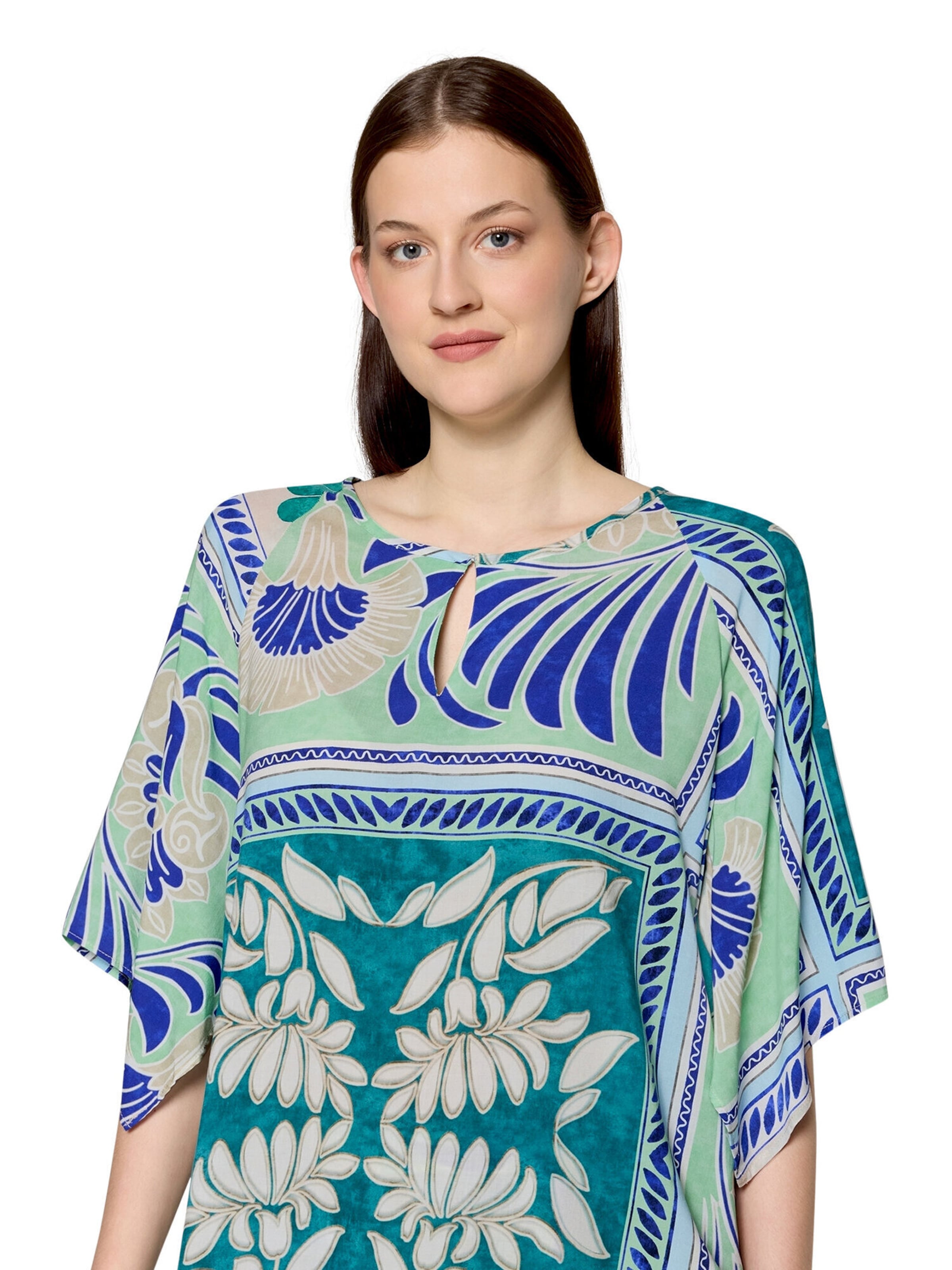 Cartoon Blouse in Groen