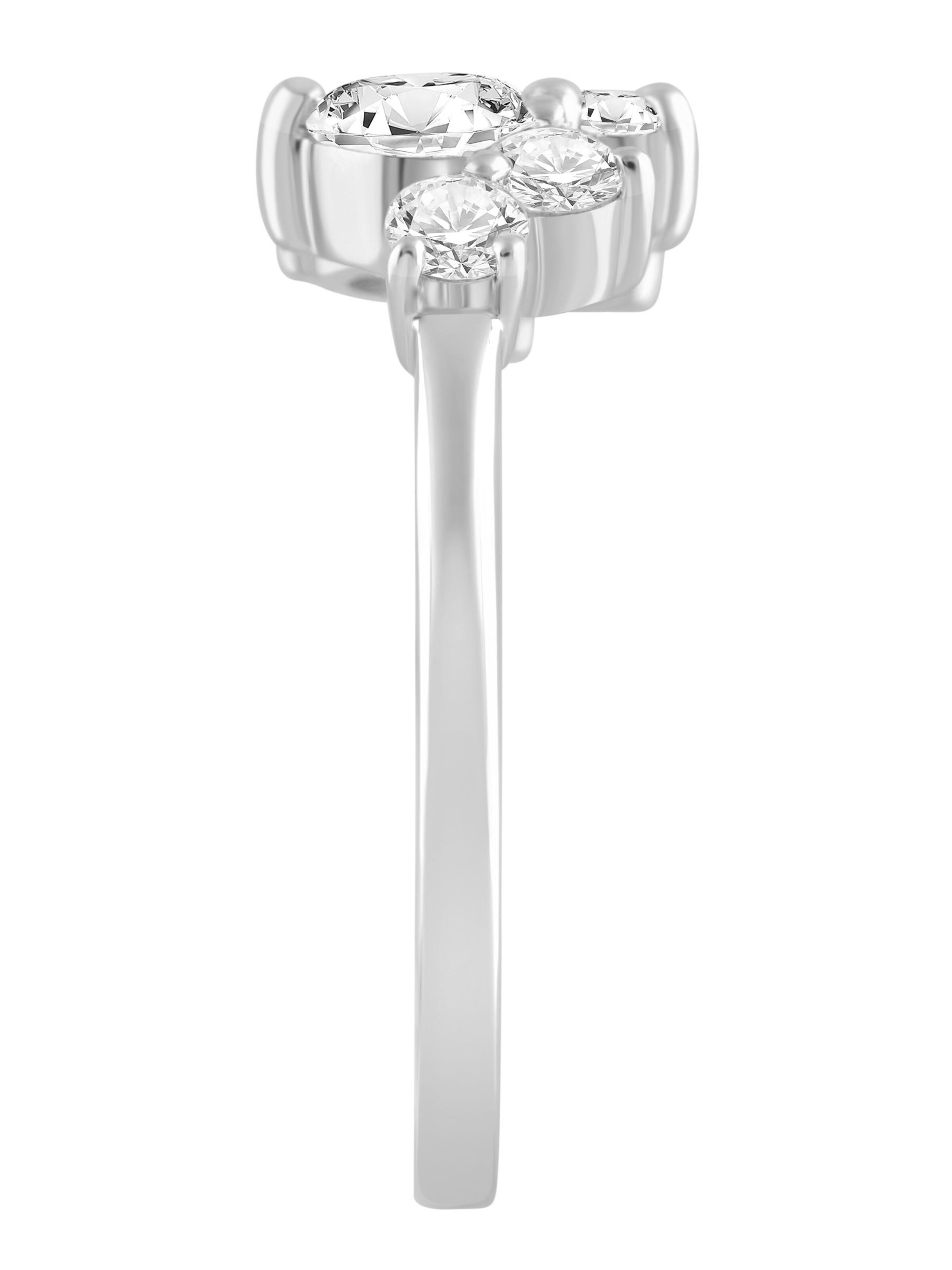 ETHISHER DIAMANTEN Ring in Silver