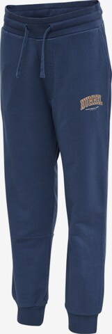 Hummel Tapered Broek in Blauw