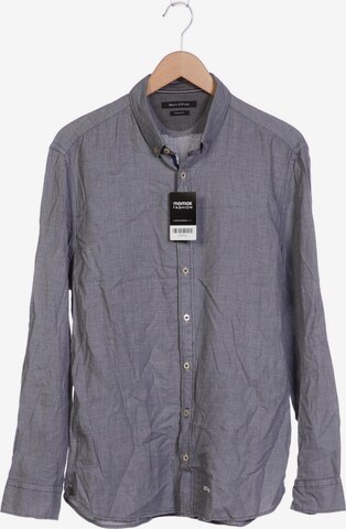 Marc O'Polo Button Up Shirt in XXL in Grey: front