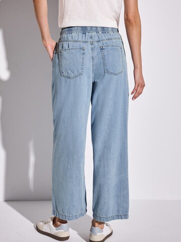 Wide Leg Jean STREET ONE en bleu