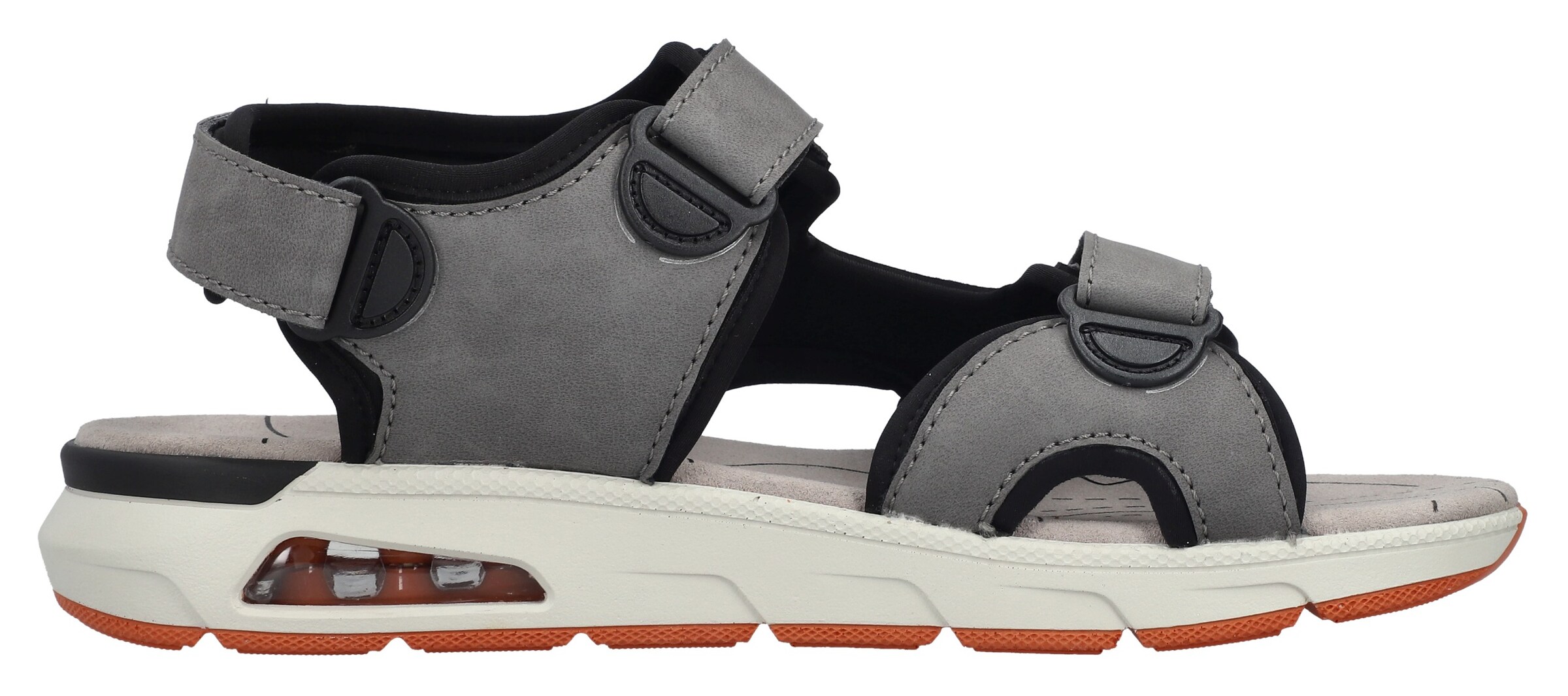 Rieker Hiking Sandals in Grey