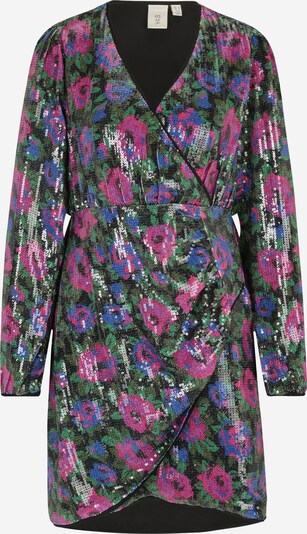 Y.A.S Petite Robe 'LIVO' en bleu / vert / rose / noir, Vue avec produit