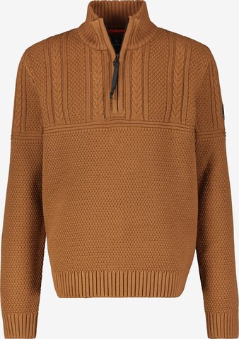 Pull-over LERROS en marron : devant