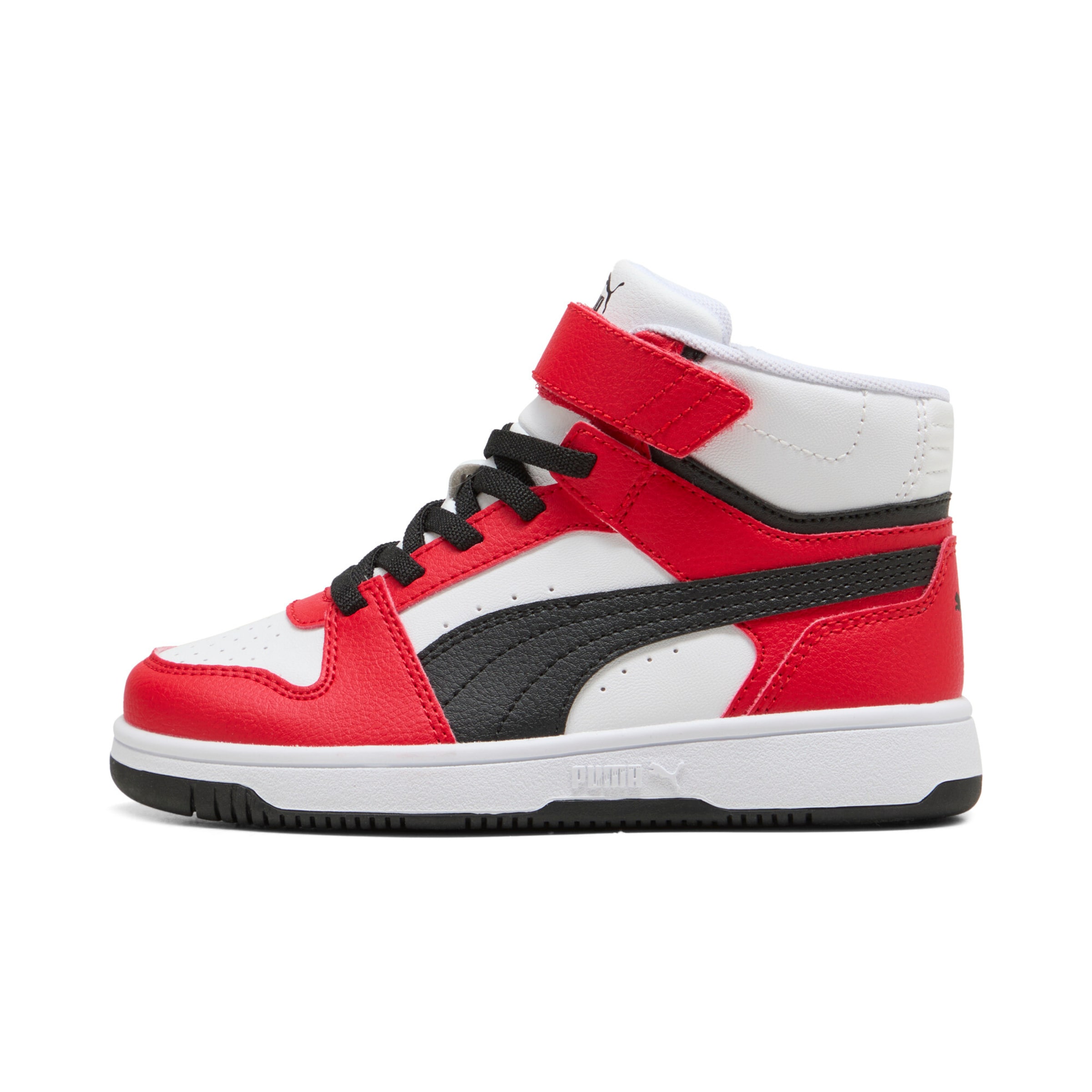 Baskets PUMA en rouge : devant