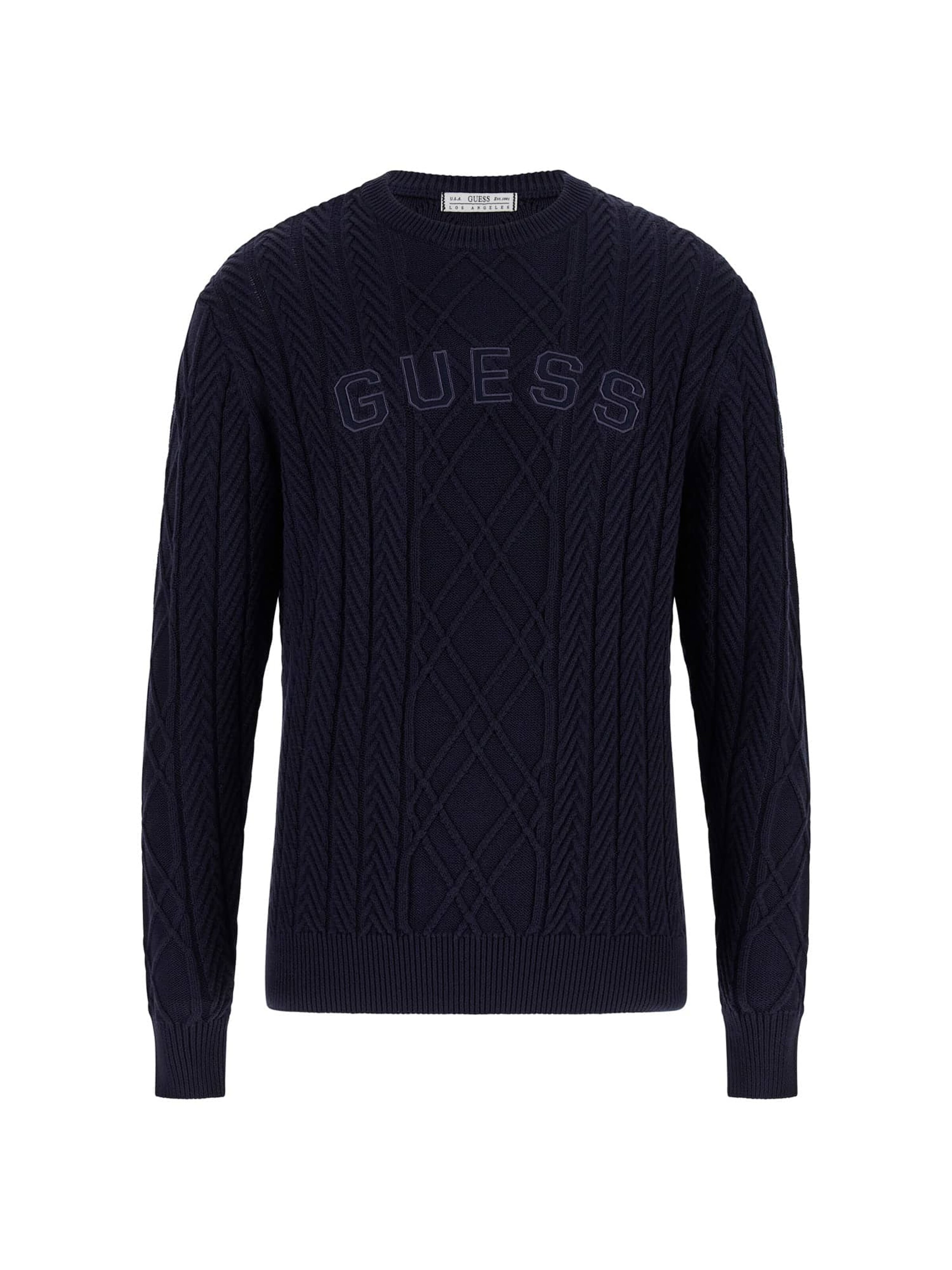 GUESS Sweater in Blue: front