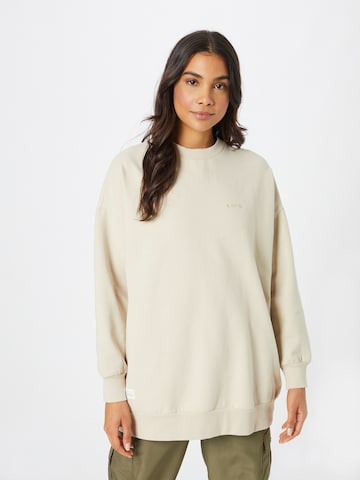 mazine Sweatshirt 'Vivian' in Beige: predná strana