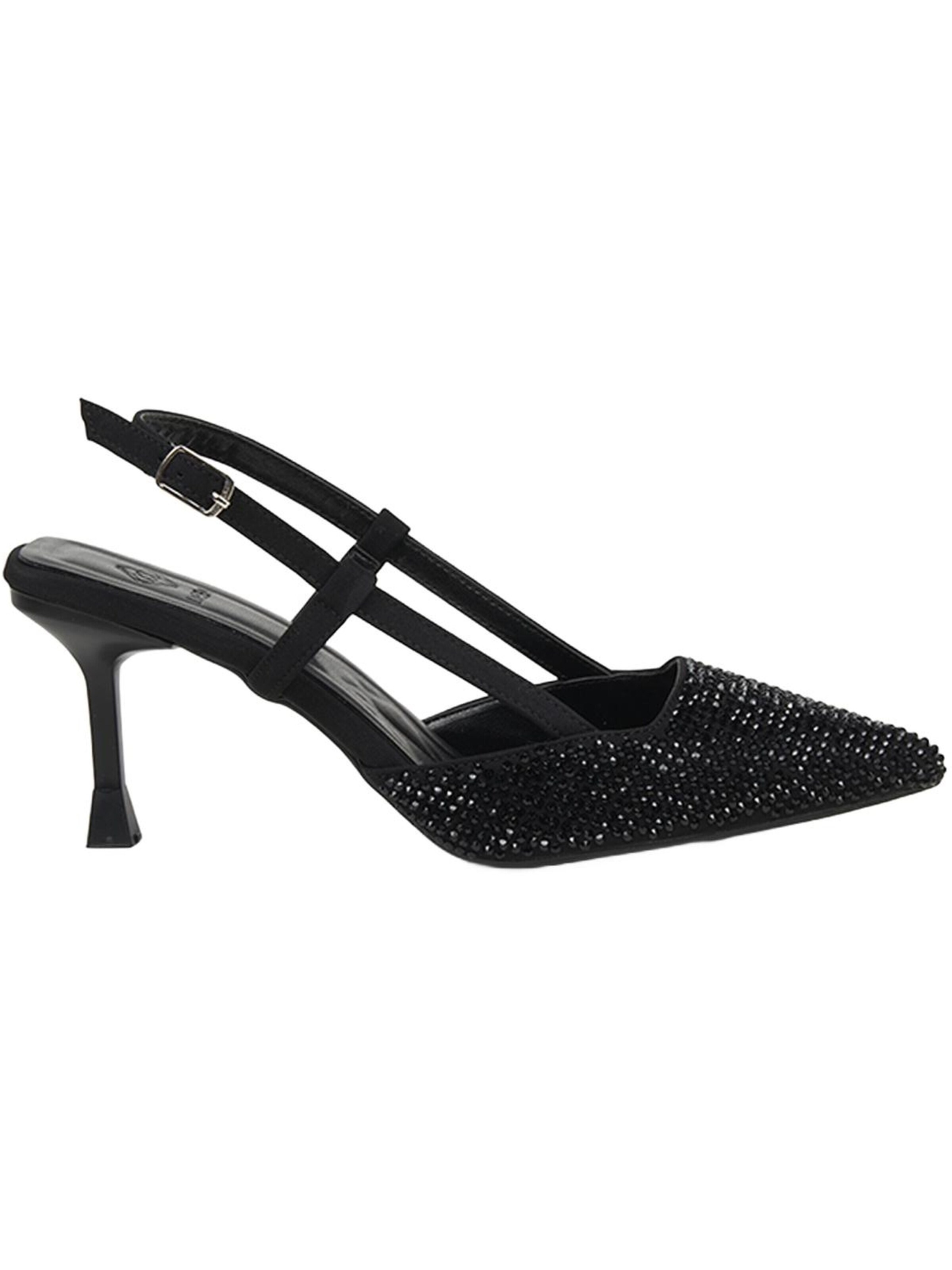 Desa - Zapatos destalonado 'Stilett' en negro