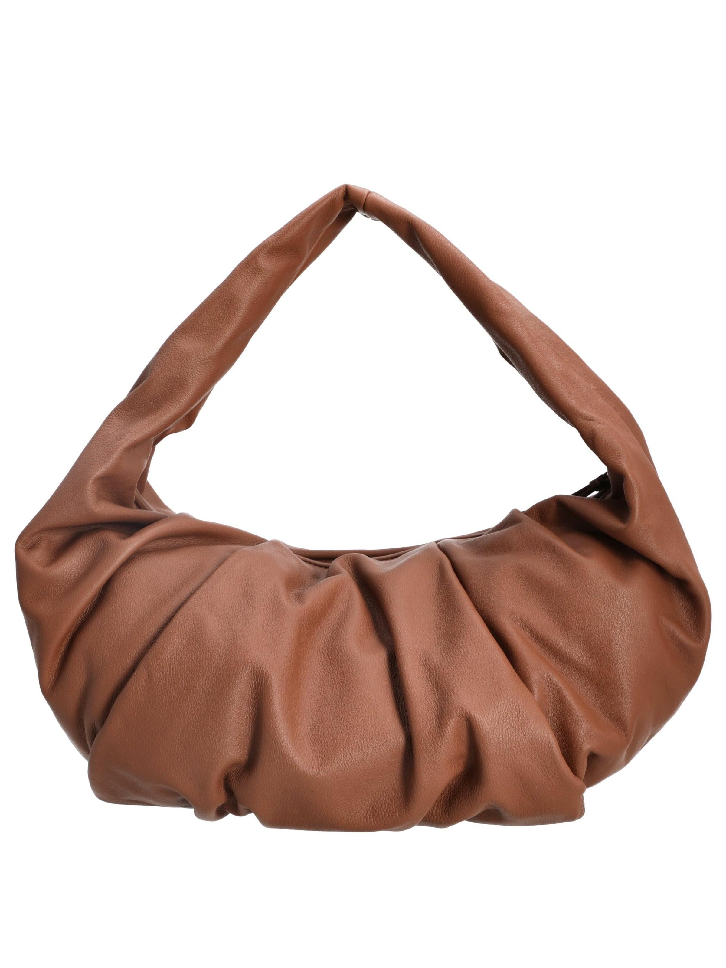 Les Visionnaires Handbag 'Greta Essential Soft Grainy' in Brown