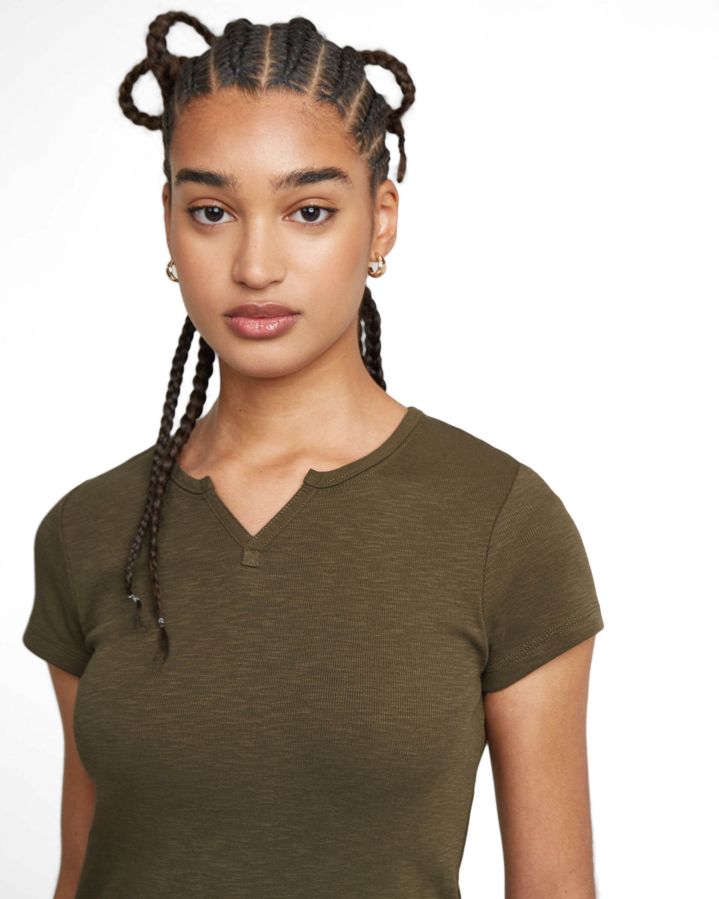 G-STAR Shirt 'Micro Placket' in Groen