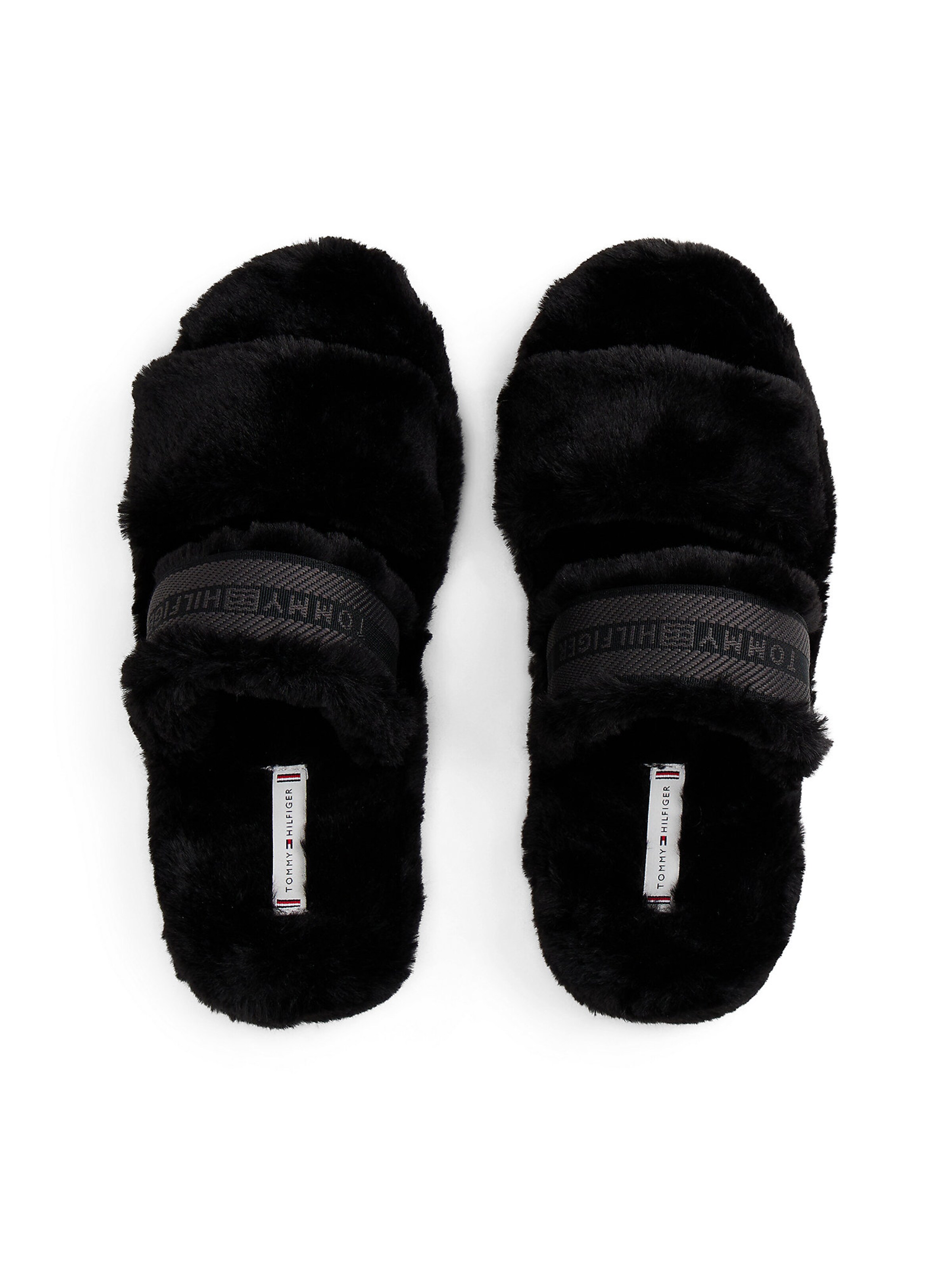 TOMMY HILFIGER Slippers in Black