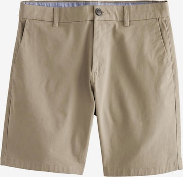 smėlio Next Standartinis „Chino“ stiliaus kelnės: priekis