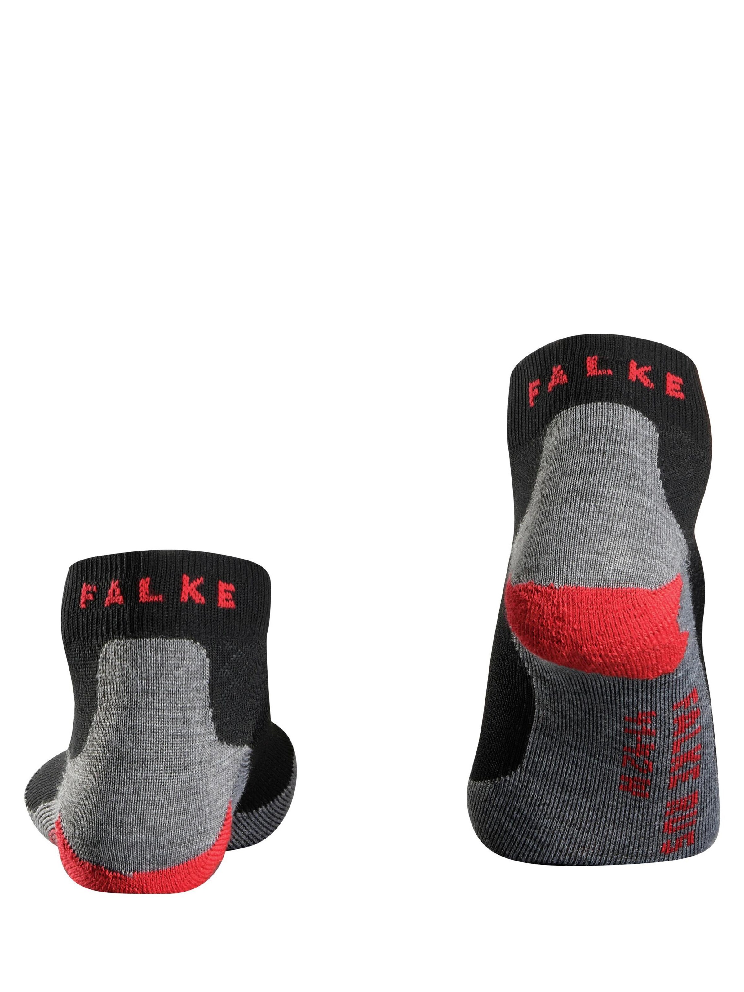 FALKE Athletic Socks 'RU5 Race Short' in Black
