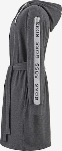 BOSS Long Bathrobe 'SENSE' in Grey