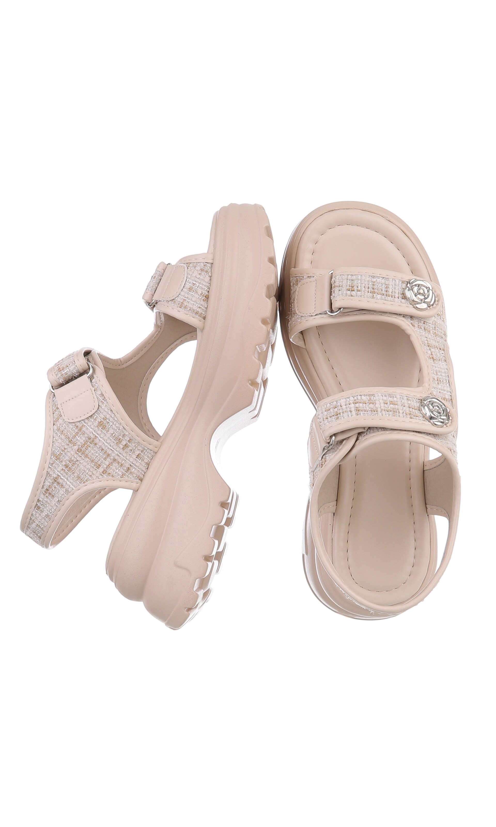 Ital-Design Sandals in Beige