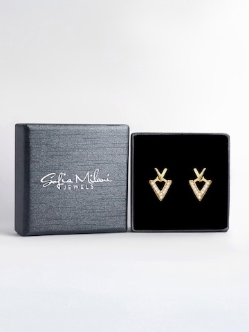 Sofia Milani Ohrringe 'Triangle'‌‌‌‌‌‌‌‌‌‌ in Gold