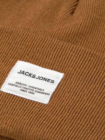 ruda JACK & JONES Megzta kepurė