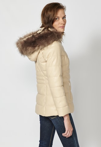 KOROSHI Winterparka in Beige