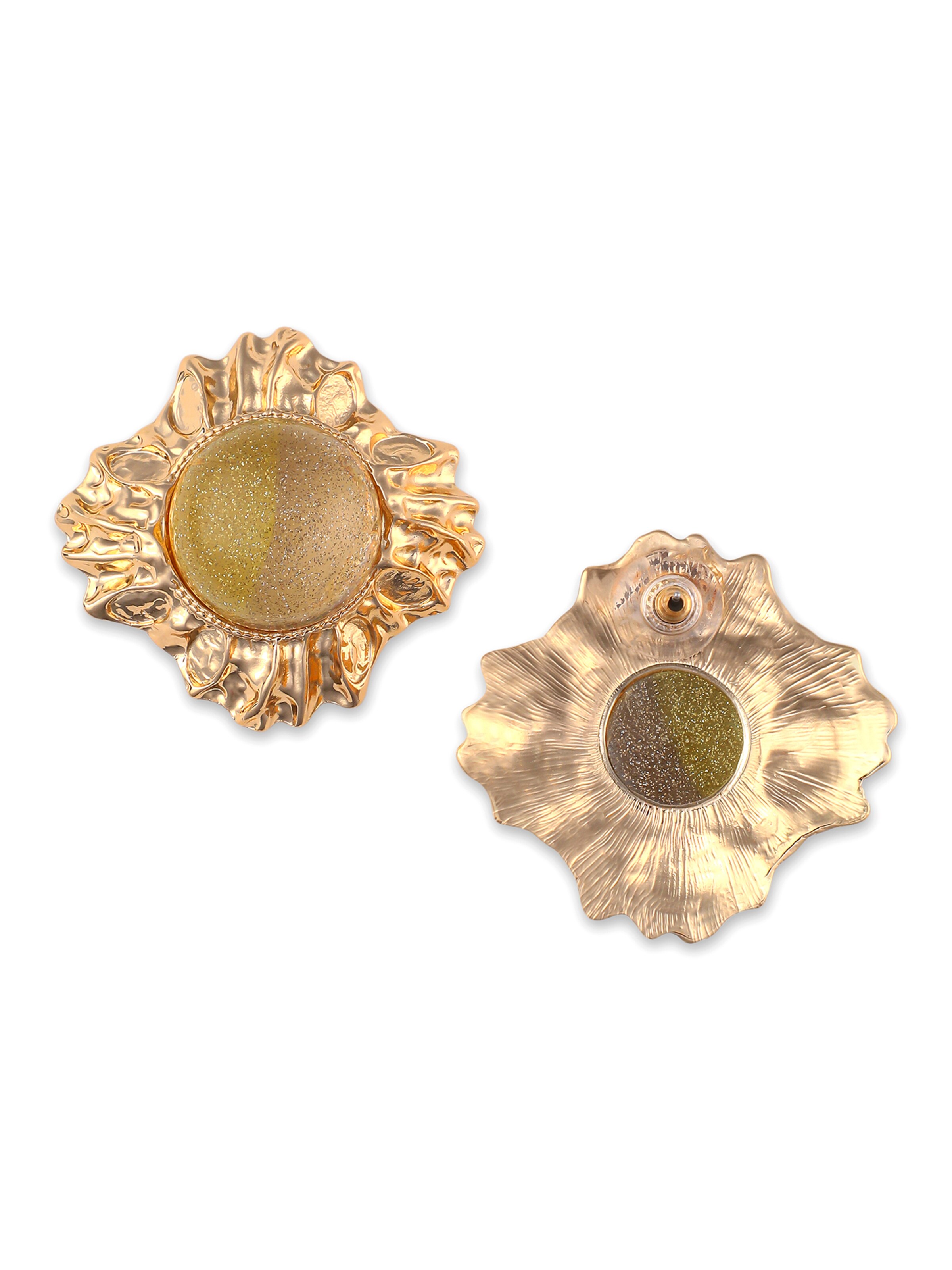 SOHI Náušnice 'Tamson' - Žltá