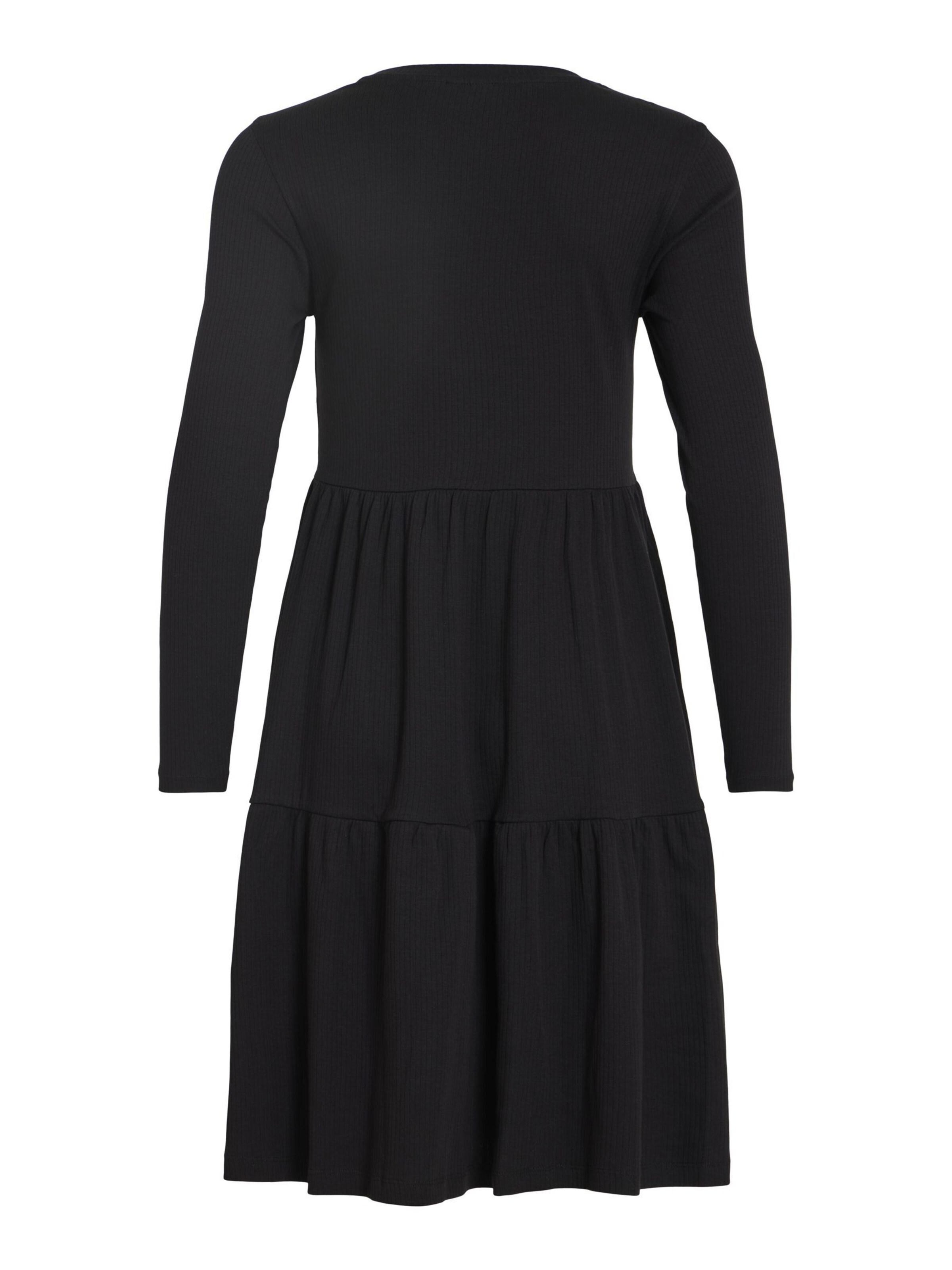 VILA Jurk in Zwart