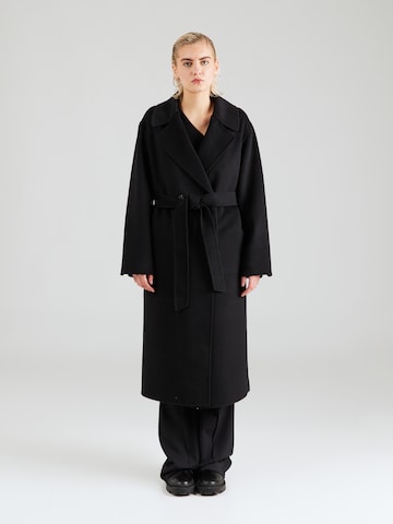 GAP Ανοιξιάτικο και φθινοπωρινό παλτό σε μαύρο: μπροστά