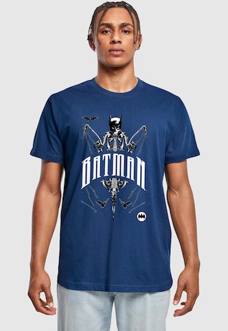 T-Shirt 'Batman - Bat' ABSOLUTE CULT en bleu : devant