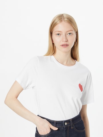 PIECES Shirt 'VANNA' in White: front
