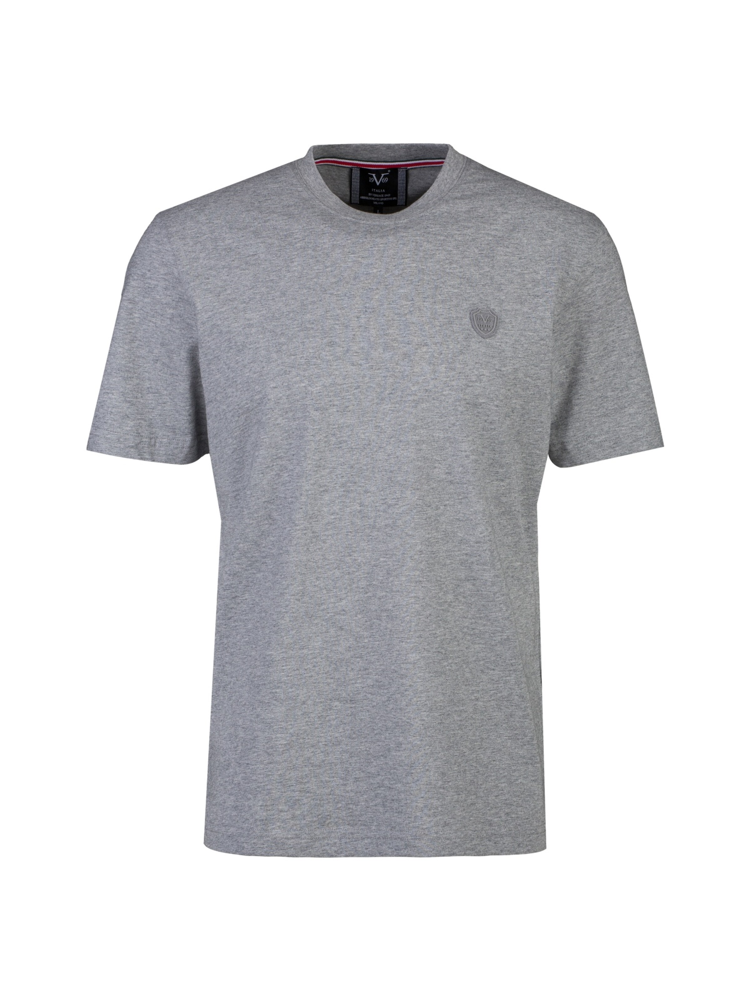 19V69 ITALIA Shirt 'Rafael' in Grey: front