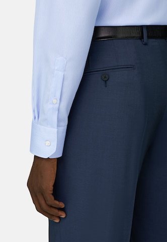 Coupe slim Chemise Boggi Milano en bleu