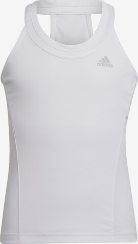 ADIDAS PERFORMANCE Sports Top 'Club Tennis' in White: front