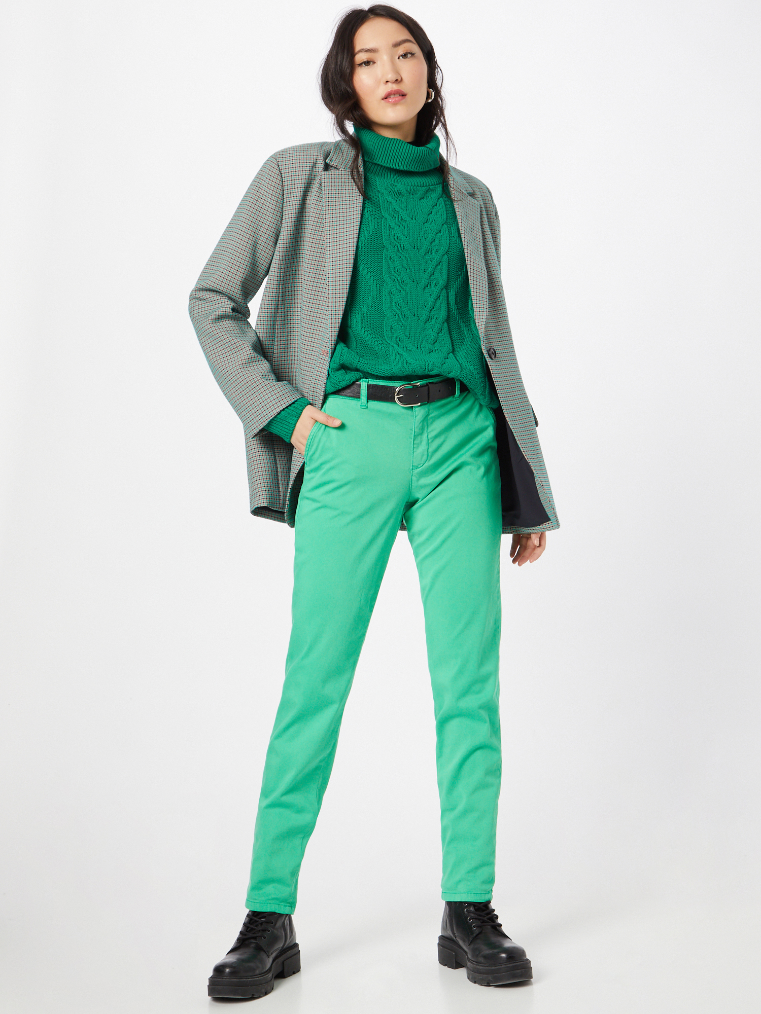 Kobiety f5ZHR MORE & MORE Spodnie w kolorze Zielonym 