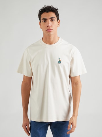 Iriedaily Shirt 'What The Duck' in White: front