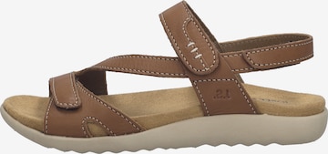 JOSEF SEIBEL Sandal 'Juliet 01' in Brown: front