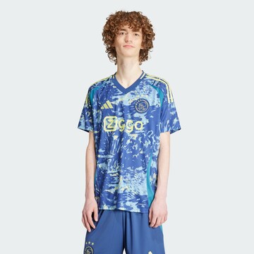 ADIDAS PERFORMANCE - Camiseta de fútbol 'Ajax Amsterdam 24/25 Away' en azul: frente