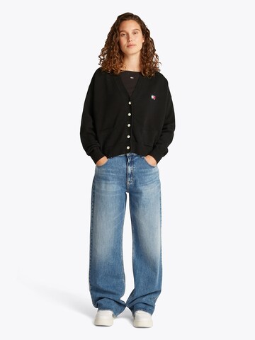 Tommy Jeans Gebreid vest in Zwart