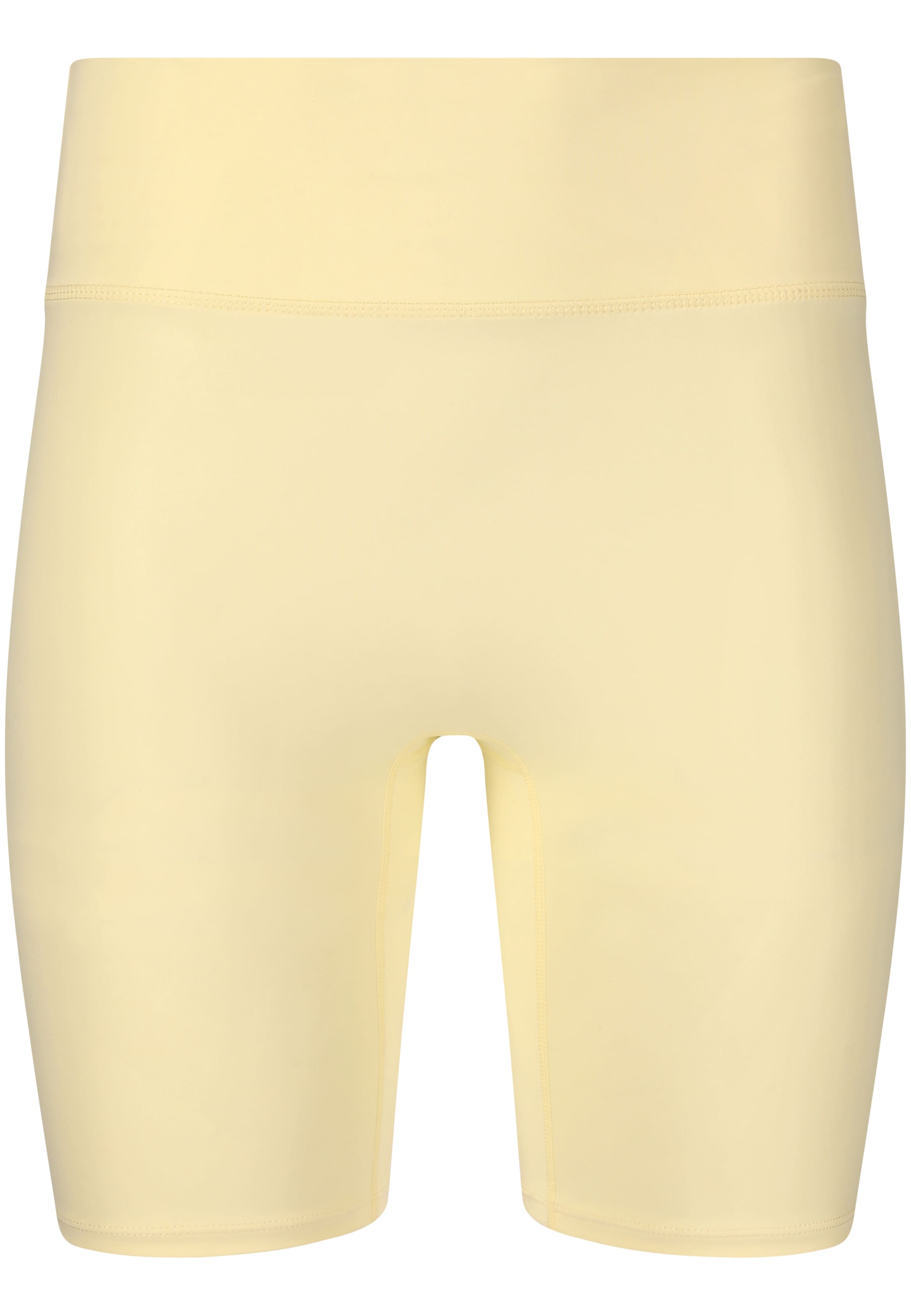 Athlecia Slimfit Tights 'Blossom' in Gelb: Vorderseite