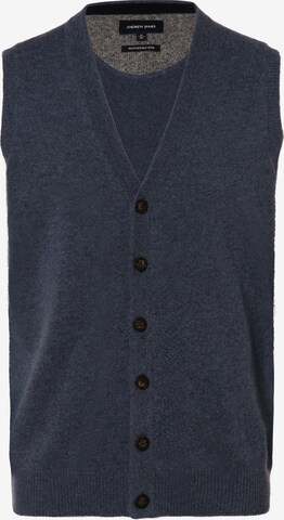 Andrew James Sweater Vest ' ' in Blue: front