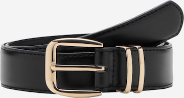 Ceinture 'NASH2' MANGO en noir : devant
