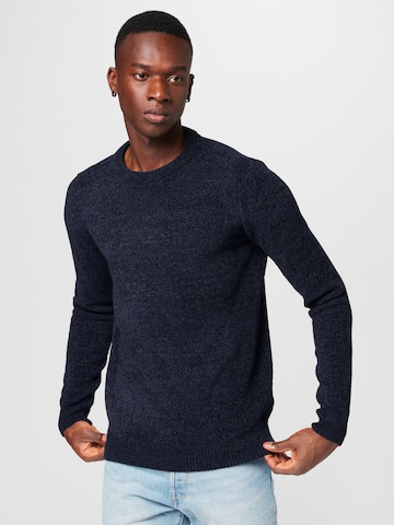 anerkjendt Sweater 'AKSUNE' in Blue: front
