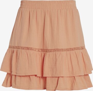 VILA Skirt in Orange: front