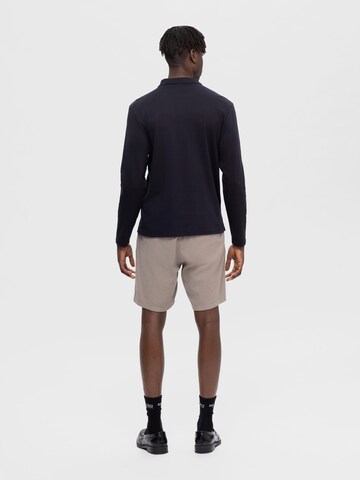 Maglietta 'Toulouse' di SELECTED HOMME in nero