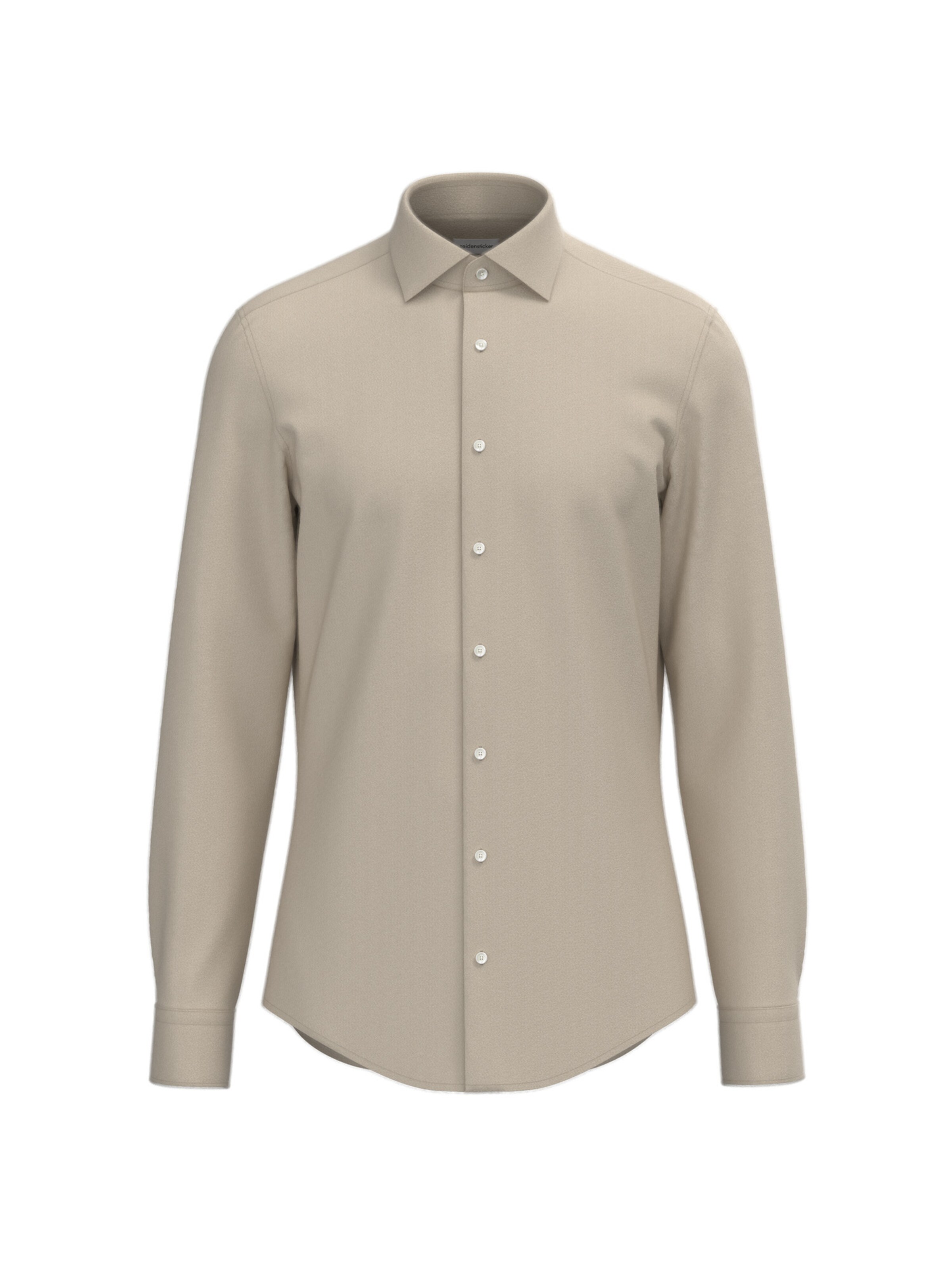 SEIDENSTICKER Zakelijk overhemd in de kleur Beige, Productweergave