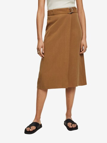 ESPRIT Skirt in Brown: front