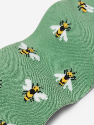 Von Jungfeld Socks 'Biene Icon' in Green