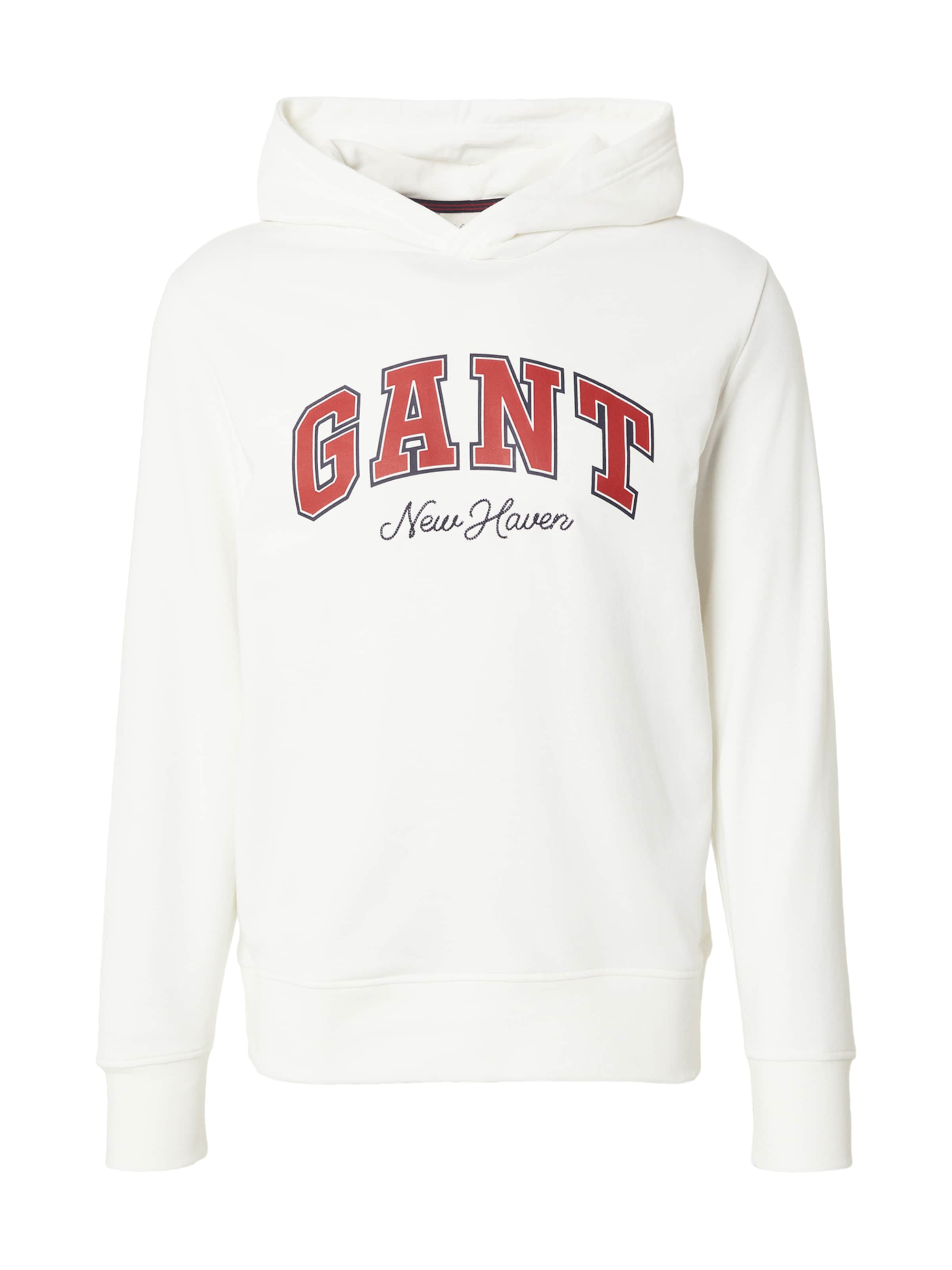 GANT Суичър в бяло: отпред