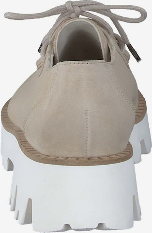 Paul Green Lace-Up Shoes in Beige