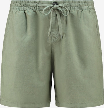 Shiwi Regular Trousers 'Lewis' in Green: front
