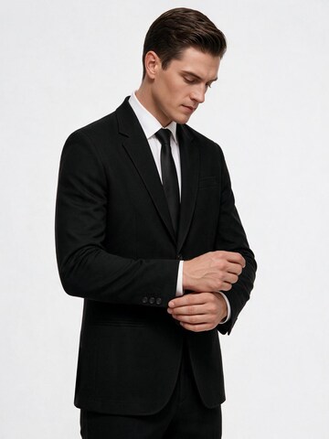 ALLTHEMEN Regular fit Suit Jacket 'Tragestolz' in Black