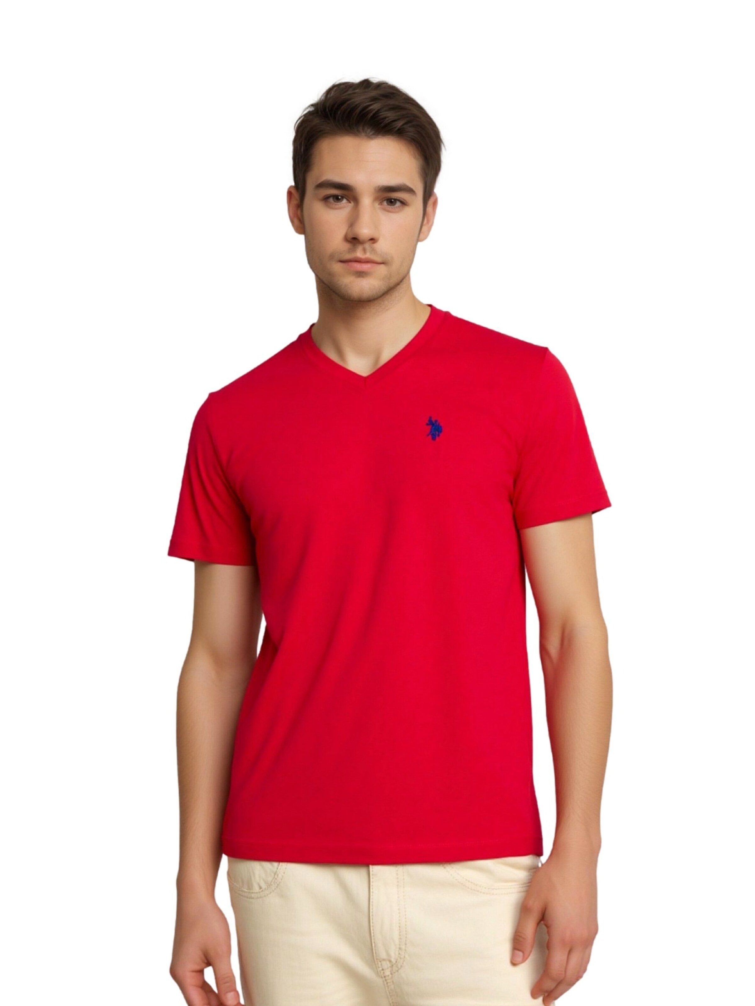 T-Shirt U.S. POLO ASSN. en mélange de couleurs : devant